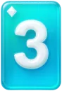 3 de diamante